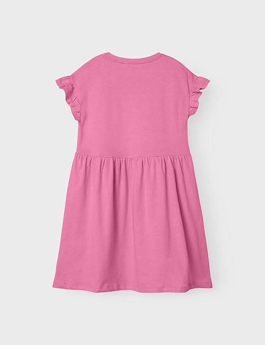 Name It Mädchen Kleid Nkfhamina - Sommerkleid Mit Kappenärmeln