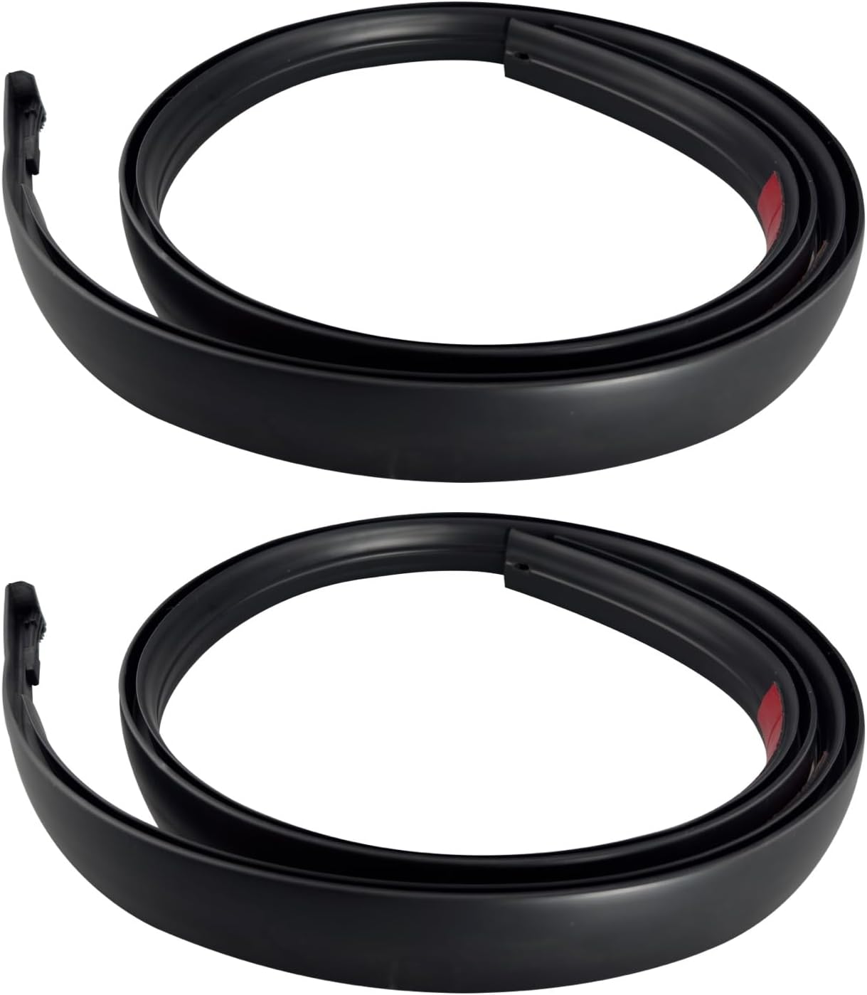 Roof Drip Molding Weatherstrip Fit for Toyota Tacoma Double CAB 2016-2023 Replace 75552-04080 75552-04081 75552-04082 75551-04080 75551-04082 Left & Right Side Roof Trim Rubber Seal Pair