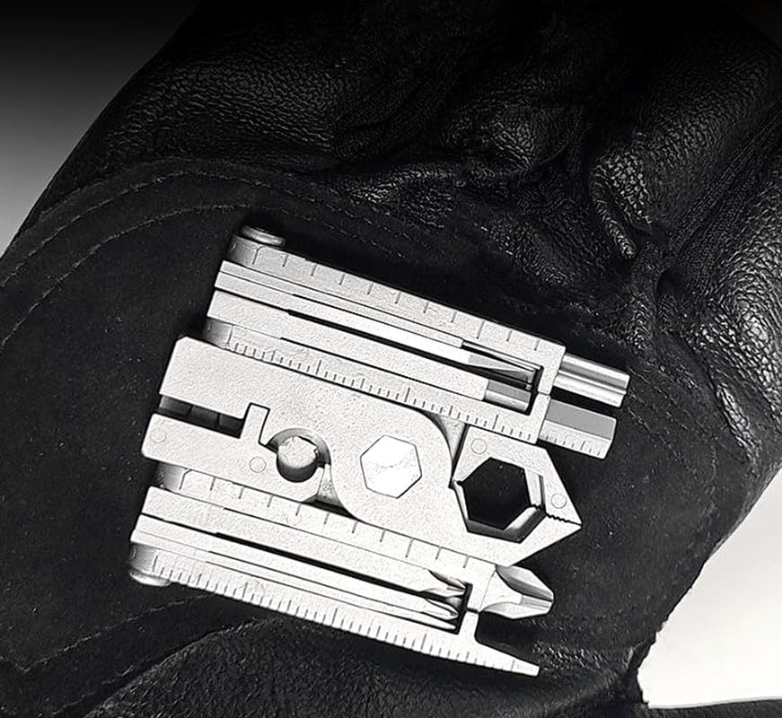 Miniatura 4 de Multitool - Herramienta de bolsillo 19 en 1 con soporte para teléfono, cortador de alambre, abrebotellas, alicates, llave hexagonal, pasador de