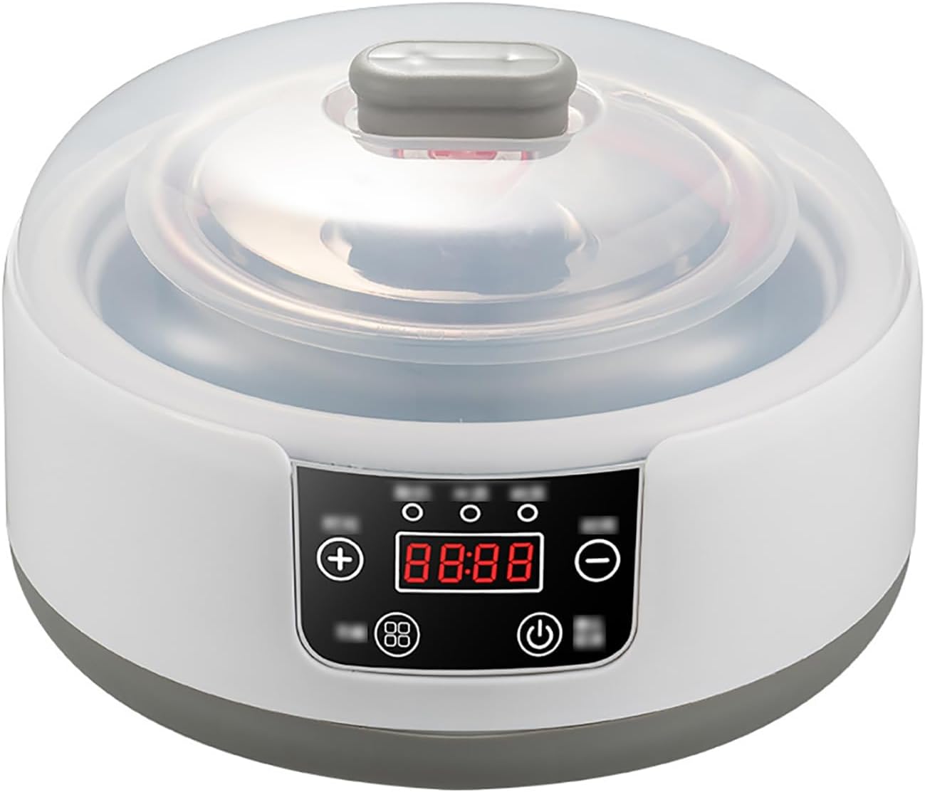 Probiotic Yogurt Motor, Constant Temperature Fermentation, Intelligent Timing, 1.2L Multi-Function Electric Yogurt Machine with LCD Display, Yogurt, Rice Wine, Natto