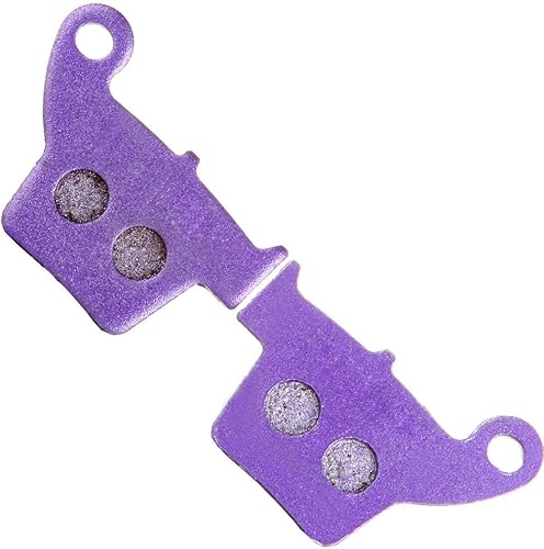 Miniatura 4 de SCITOO FA346 Pastillas de freno para Honda CR125R 2002-2007 Pastillas de freno traseras de fibra de carbono