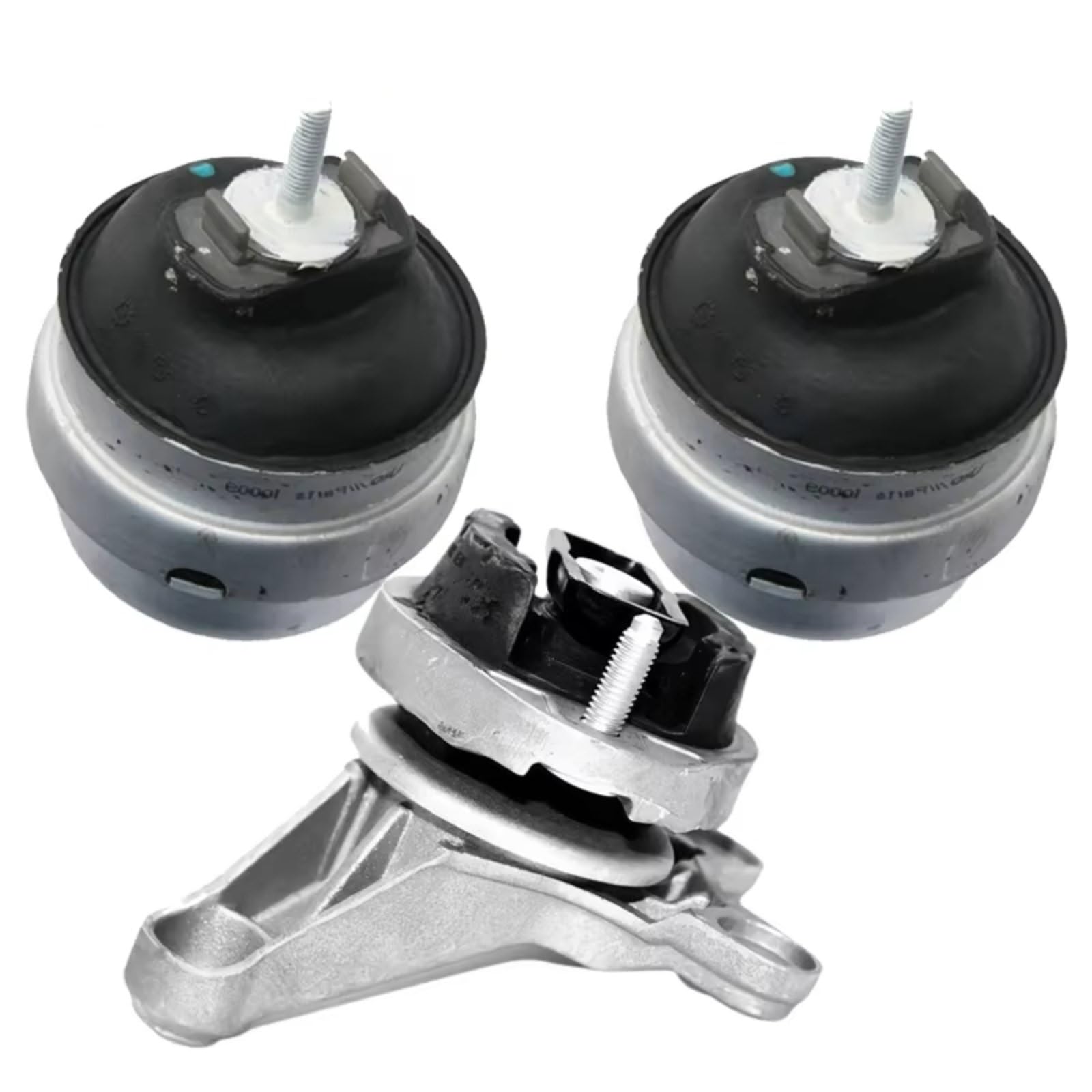 Car Engine Mounts for A4 L4 2.0L 2006 2007 2008 3PCS Engine Automatic Trans Mount Bracket Support Anti Shake 8E0199379BJ 8E0199382AJ 8E0399105HM