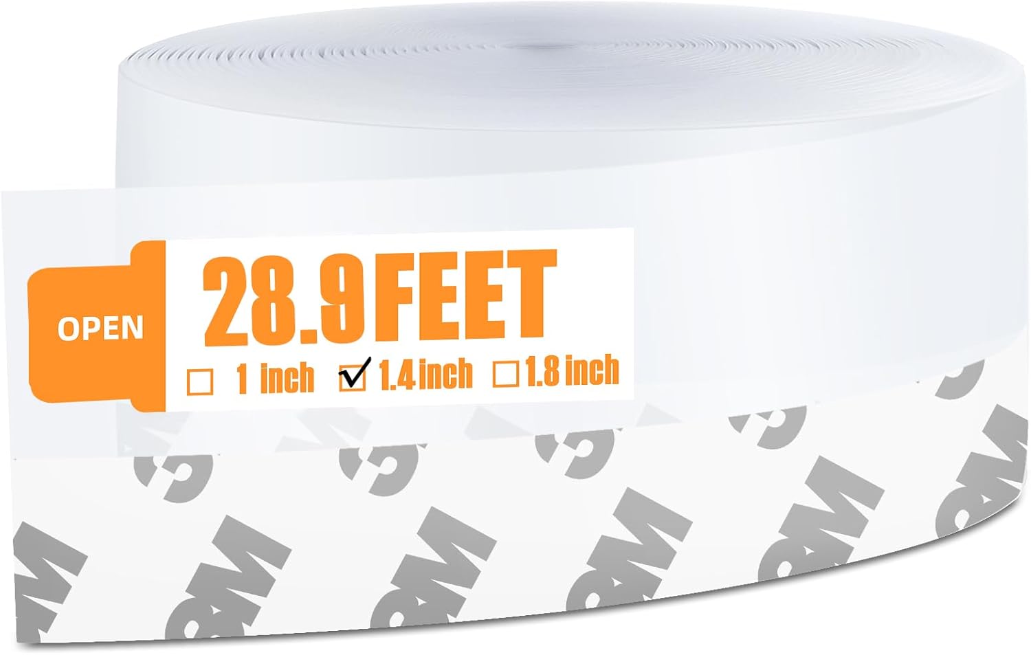 39.4FT Brush Weather Stripping Gray+28.9 Ft Silicone Door Weather Stripping Door Seal Strip 35mm
