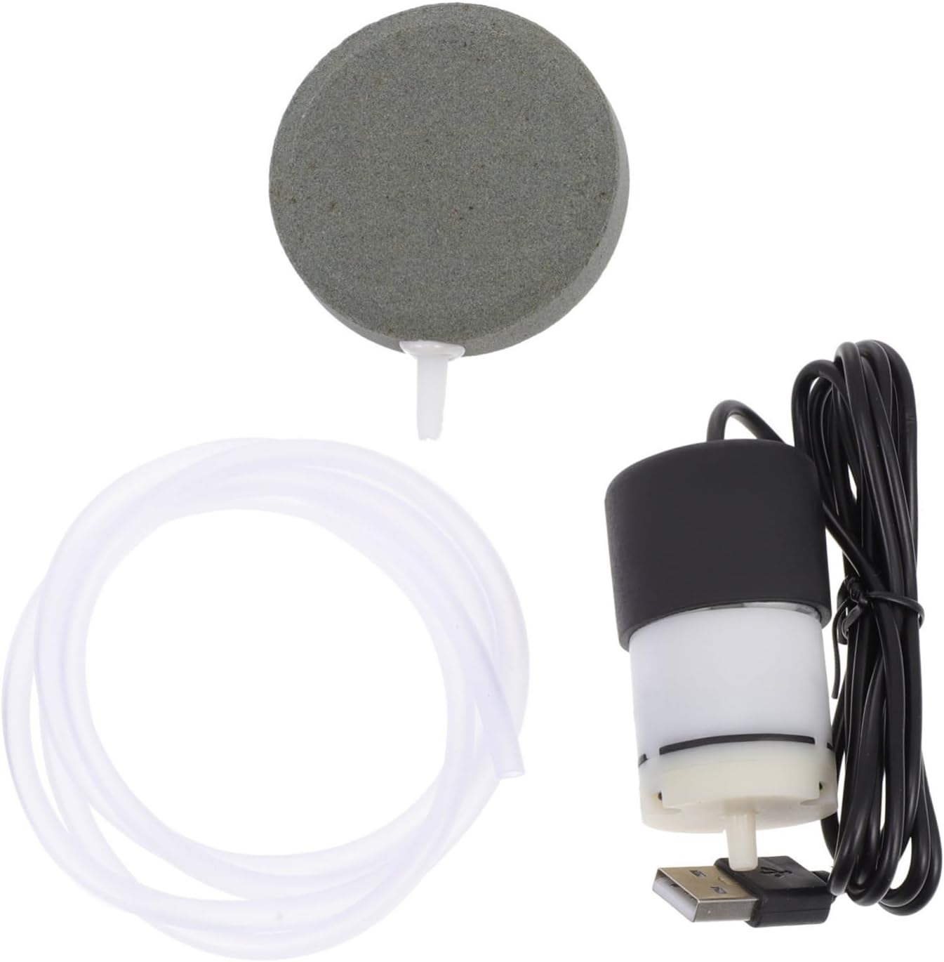 Portable Aquarium Oxygen Pump Air for Fish Tank Design Easy Installation Increases Oxygen Levels