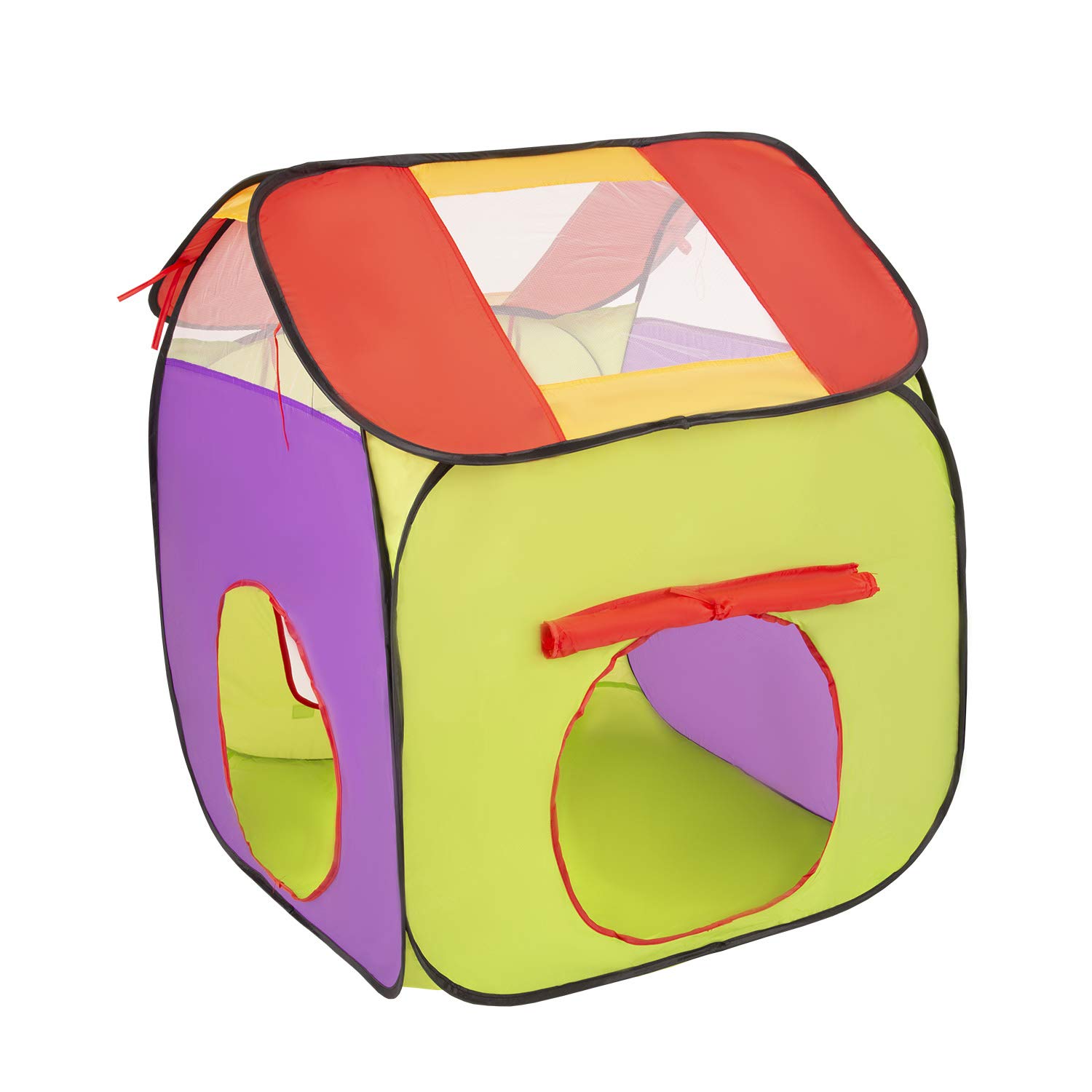 Selonis Parque De Juegos 3En1 Sin Bolas 120X100x375 para Niños, Azul