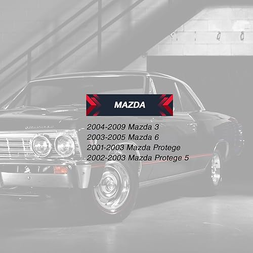 Miniatura 5 de Se adapta a Mazda 3  Mazda 6 Key Fob - Carcasa y almohadilla para control remoto de entrada sin llave