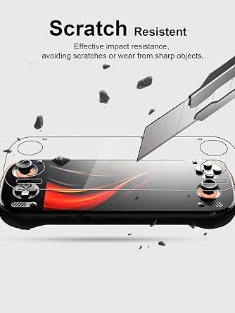 3 Pack Screen Protector for AYN Odin 3 Retro Handheld Video Game Console,TPU Soft Film,Bubble Free,HD Clear,Ultra Resistant,Anti-Scratch