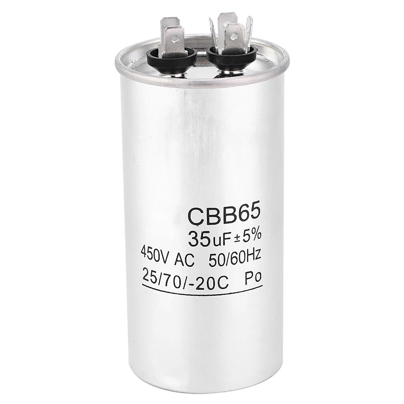 Kondensator Rozruchowy CBB65 35uF 450V do Klimatyzatora Silników Przemysłowych Temperatura 40/70/-20 dla Systemów Chłodzenia i Wentylacji