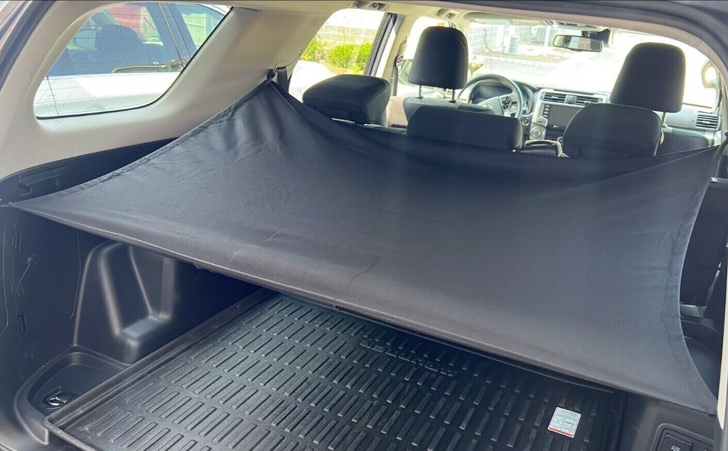 Rear Trunk Security Cargo Area Shade Cover Black for KIA Sedona 2002-2021 New