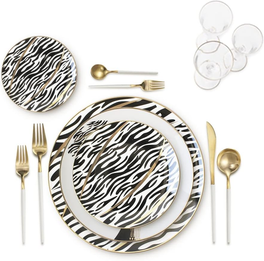 Plate European-style Ceramic Tableware Set Household Dish Pasta