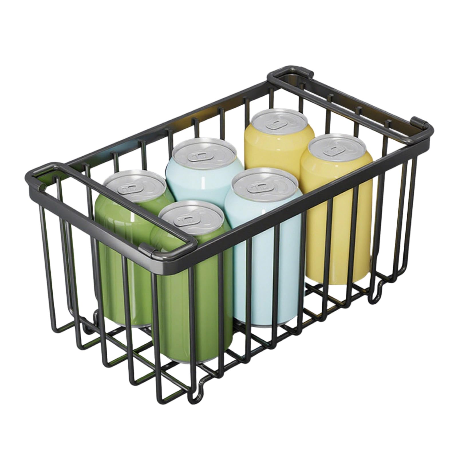 Xinsheinelry Strong Modifiable Freezer Shelf Planner Metal Storage Rack for Efficient Food Categorization Oxidation Proof Refrigerator Rack