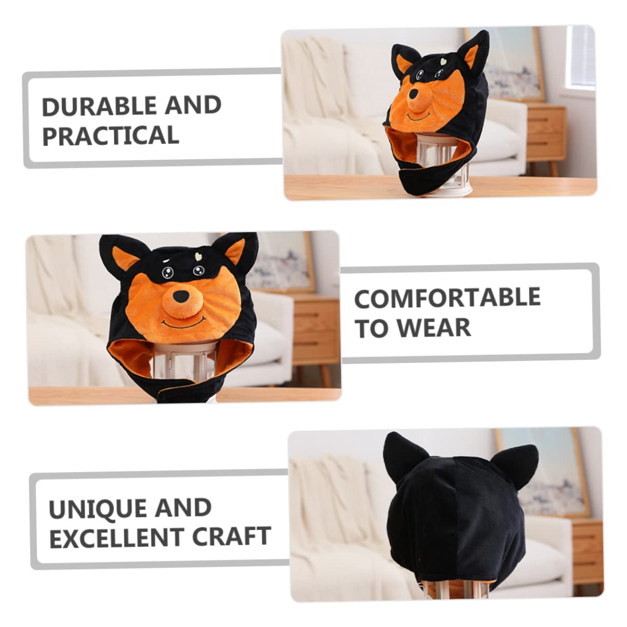ifundom 3piezas Sombrero De Fiesta Diseño De Perro Para Celebraciones Accesorio De Desempeño y Decoración De Eventos Para Fiestas Temáticas y Fotografía