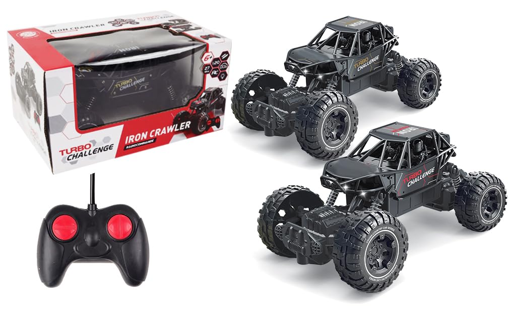 TURBO CHALLENGE - Iron Crawler - Off Road - 096608 - Samochód zdalnie sterowany - Losowy model - 1/20 - Baterie nie dołączone - Metal - Od 6 lat