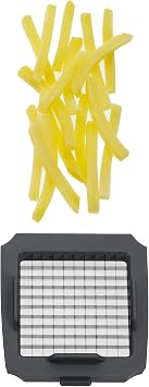 LURCH Germany Compact Slicer & Dicer - Vegetable Chopper (Grey)
