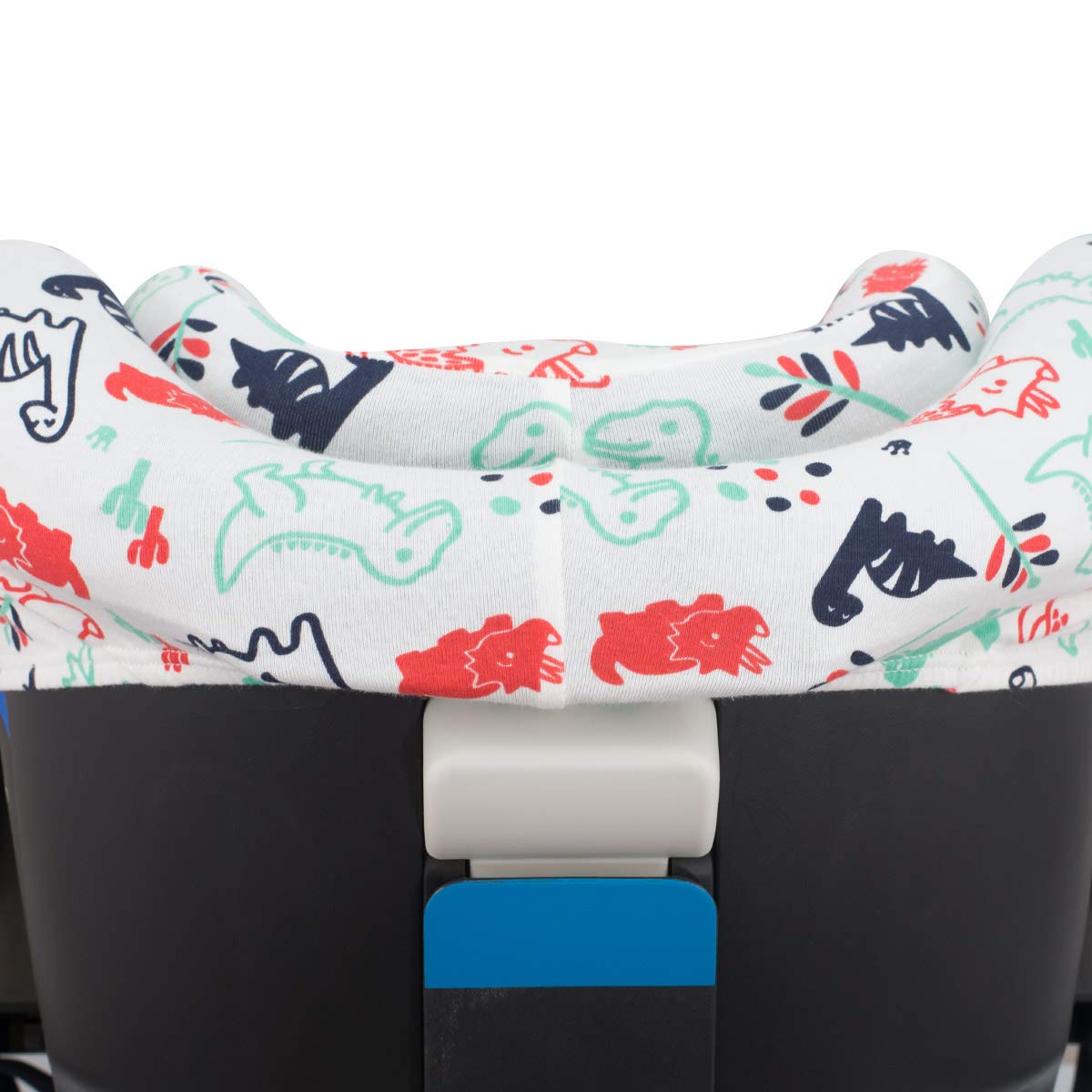 JYOKO KIDS Bezug für Autositz kompatibel mit Bugaboo Nuna by Turtle, aus Baumwolle (Dino Party)