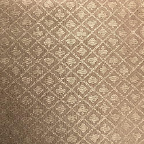 Yuanhe Speed Cloth Poker Table Fabric - 108X60 Inch Section of Casino Card Game Table Felt Top Cover Accessories - Gold