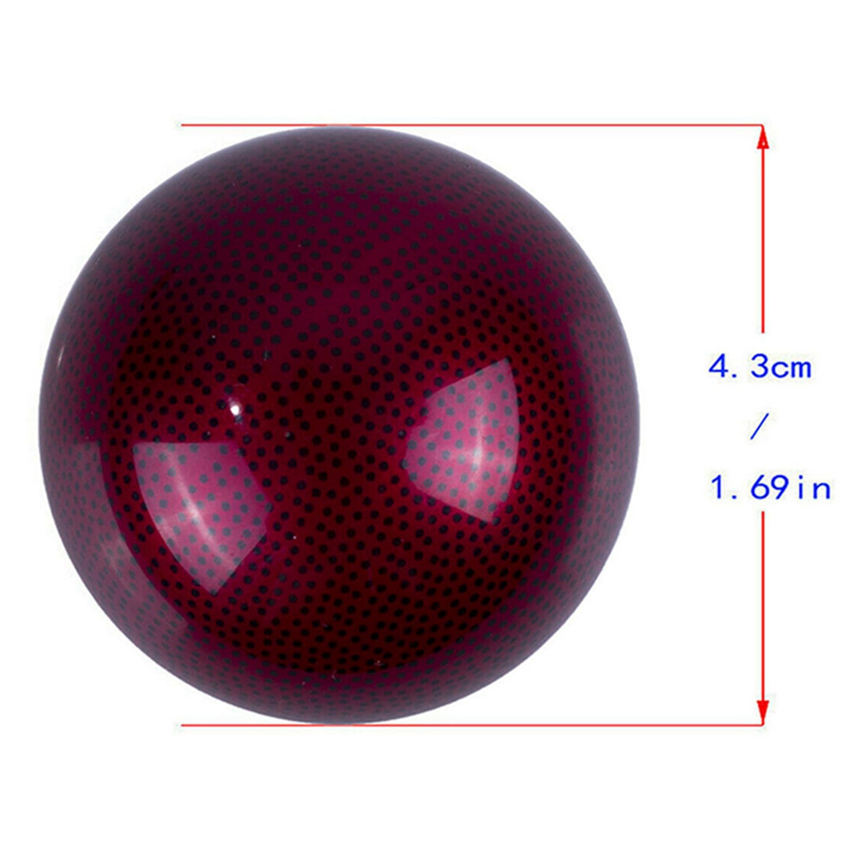 2X Mouse Ball Trackball di Ricambio per Cordless Optical per T-RB22 Mouse Parte di Riparazione