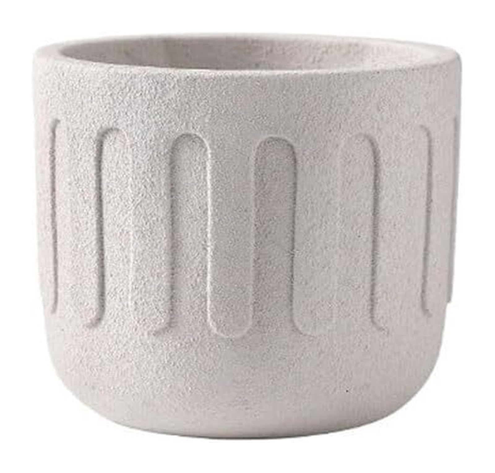 Pots de fleurs amusants avec trous de drainage pour plante bureau simple
