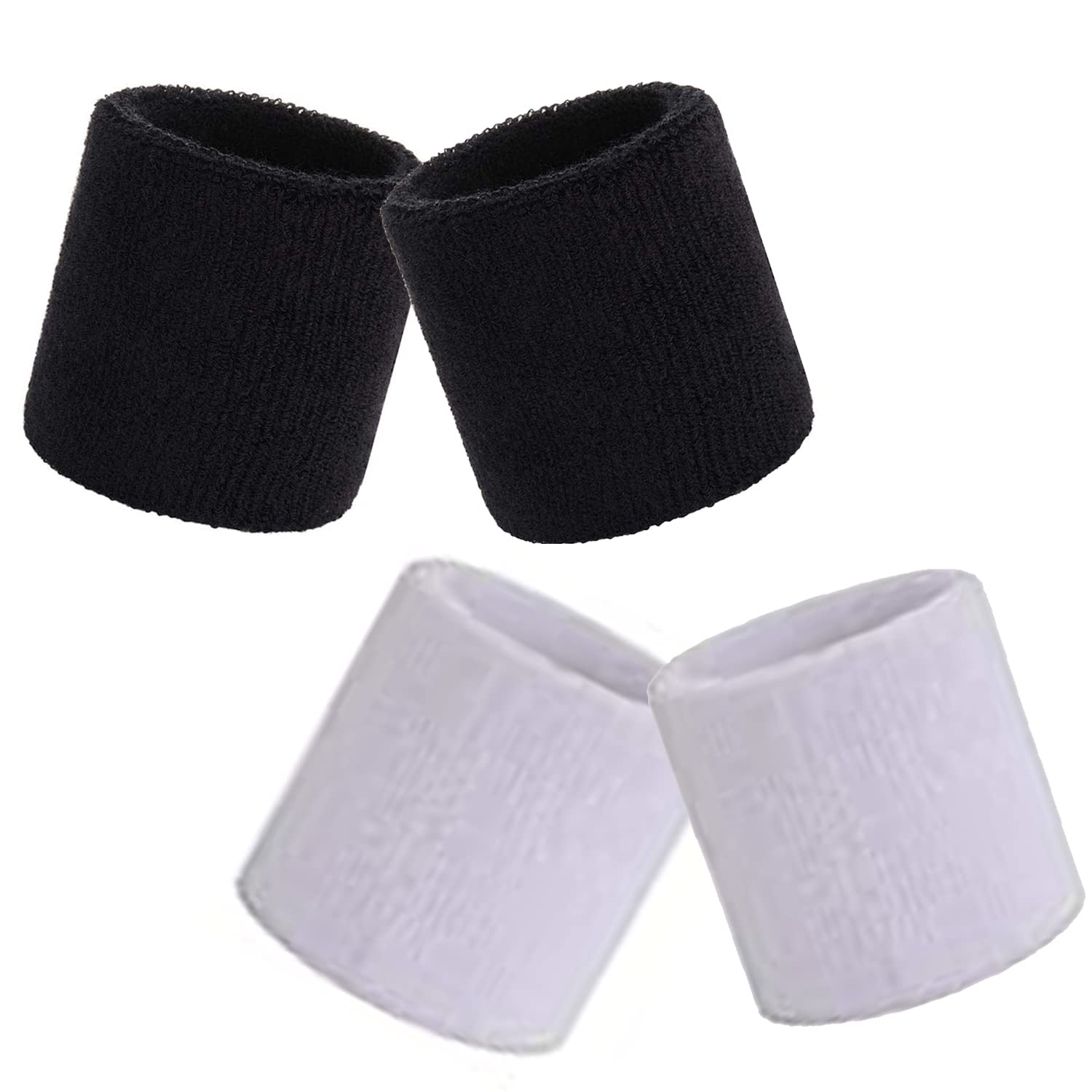 R LON Moisture Wicking and Non-Slip Exercise Workout Wrist Band Combo for Men and Women|Pack of 2 Pair| (B09MKGFGSQ) Amazon Price History, Amazon Price Tracker