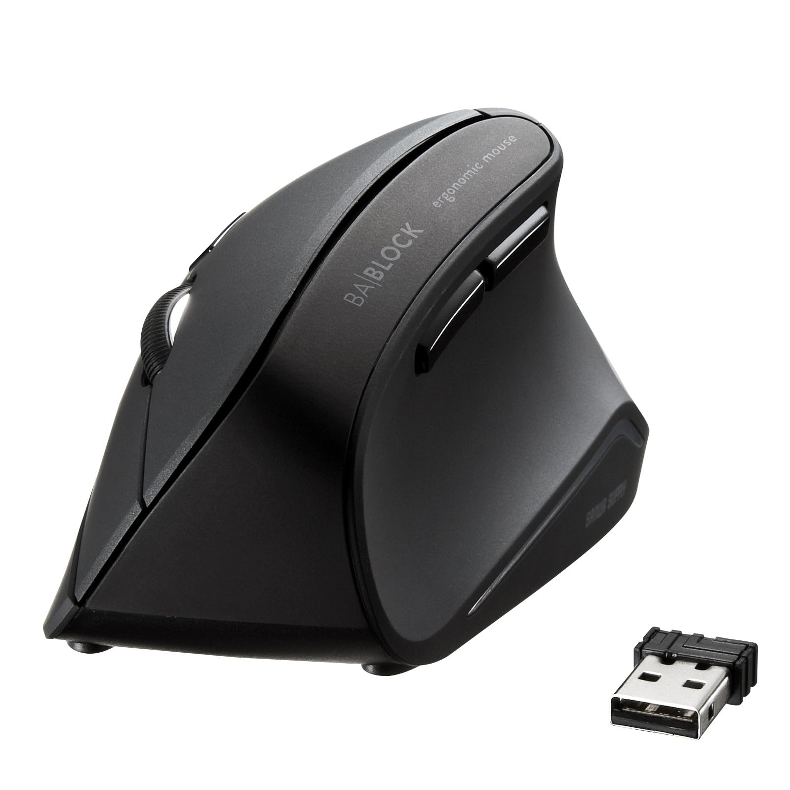 サンワサプライ PRO ERGO MOUSE MA-98M マウス サンワサプライ 「 PRO ERGO MOUSE MA-98M 」 丸形 9ピン 木目