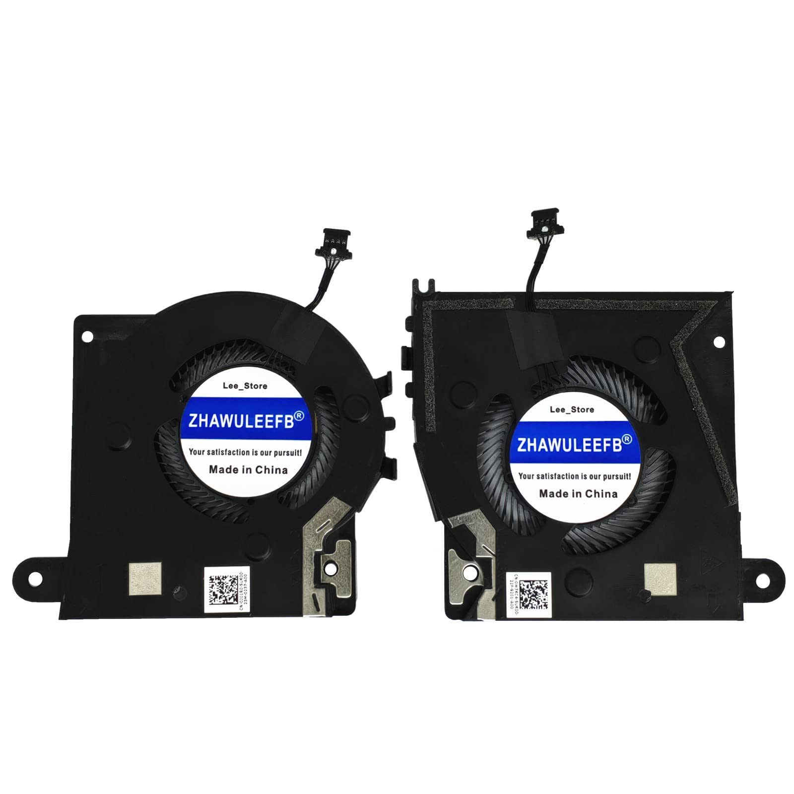 ZHAWULEEFBReplacement New Cooling Fan for DELL Alienware X17 X17 R1 X17R1 EG50061S1-C100-S9A DC12V 0.20A 6.5CFM 0J01R0 DC28000UKSL EG50061S1-C090-S9A DC12V 0.24A 9.1CFM 0W7KC4 DC28000UJSL Fan