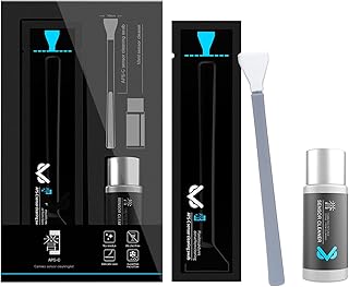 VSGO VS-S02-E APS-C Digital Camera Sensor Cleaning Kit 16mm Clean Swab × 10 with 10ml Sensor Cleaner Solution for Nikon Canon DSLR Cleaning