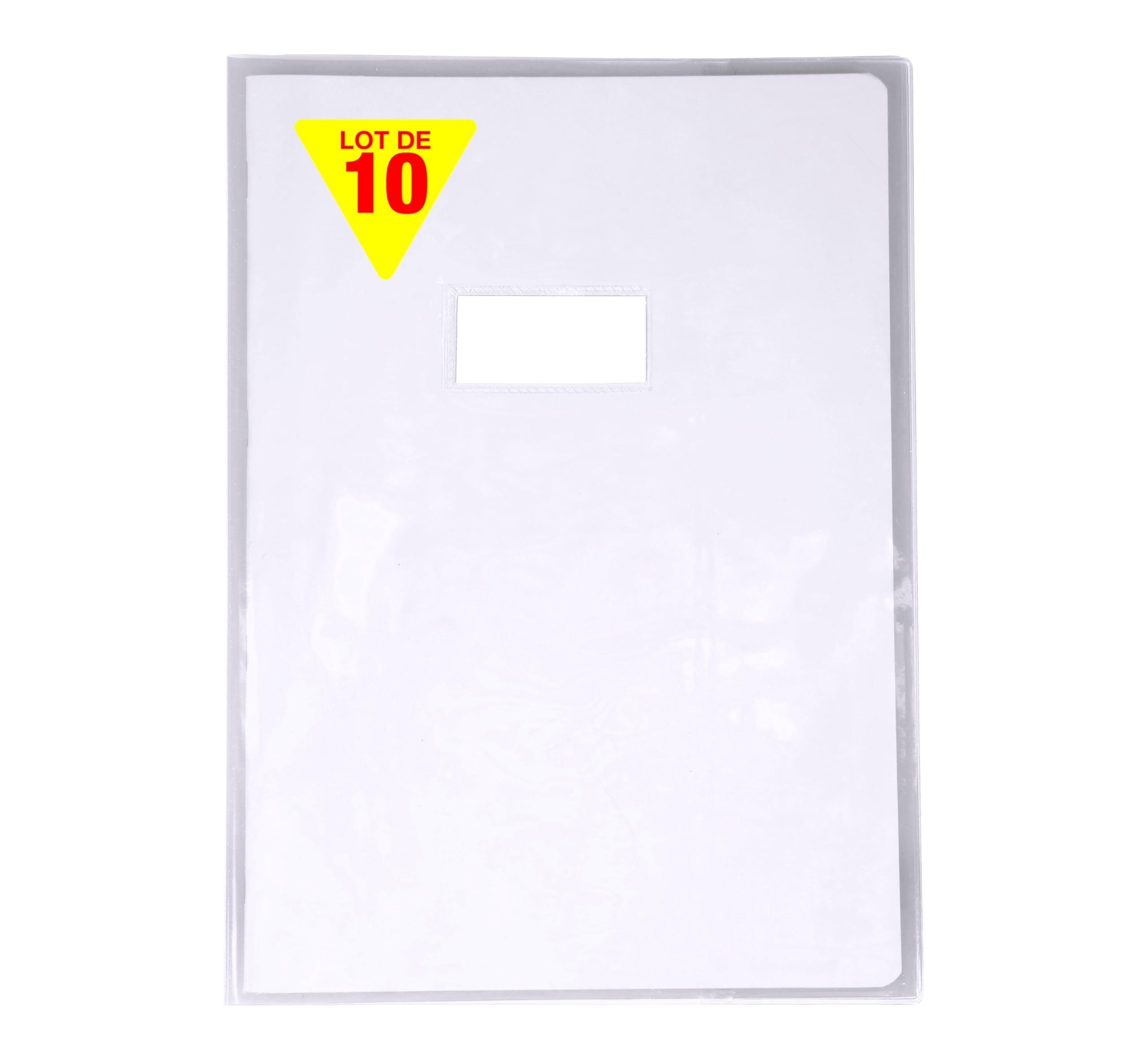 Protège-Cahiers Cristal A4 Calligraphe robustes pour éviter d'abîmer les leçons