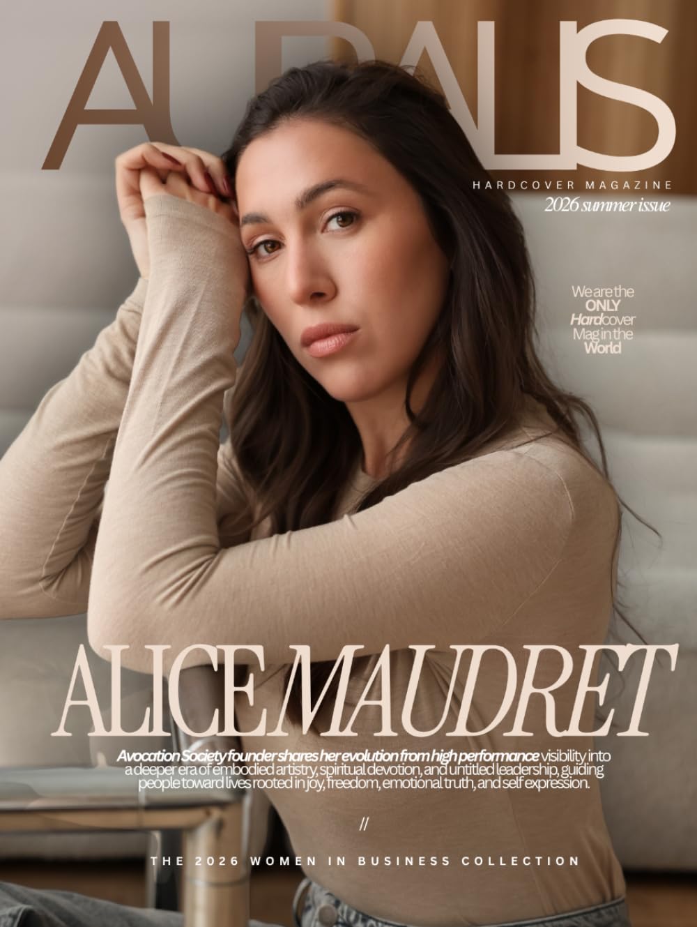 Auralis™ Magazine Hardcover Collection: Alice Maudret