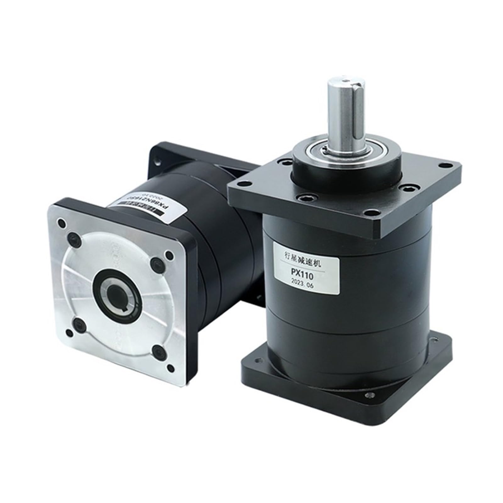 Planetary Reducer PX110 19mm Input 22mm Output Planetary Reducer Gearbox 3:1 to 216:1 for CNC Engraver 1.5KW 1.8KW 110ST AC Servo Motor(40 to 1_19MM for 110 SERVO)