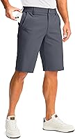 GGradual Men's 11" Golf Shorts with 5 Pockets - 4-Way Stretch, Quick Dry, UPF50+ for Golf, Casual & Work