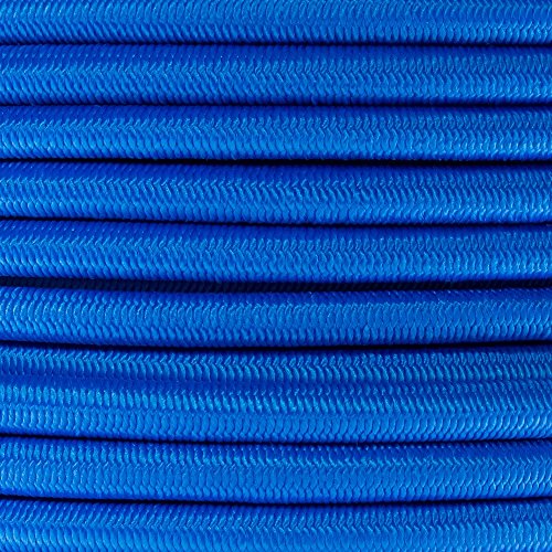 Image of PARACORD PLANET Elastic Bungee Nylon Shock Cord 2.5mm 1 /32 inch, 1 /16 inch, 3 /16 inch, 5 /16 inch, 1 /8 inch, 3 /8 inch, 5 /8 inch, 1 /4 inch, 1 /2 inch Crafting Stretch String 10 25 50 & 100 Foot Lengths