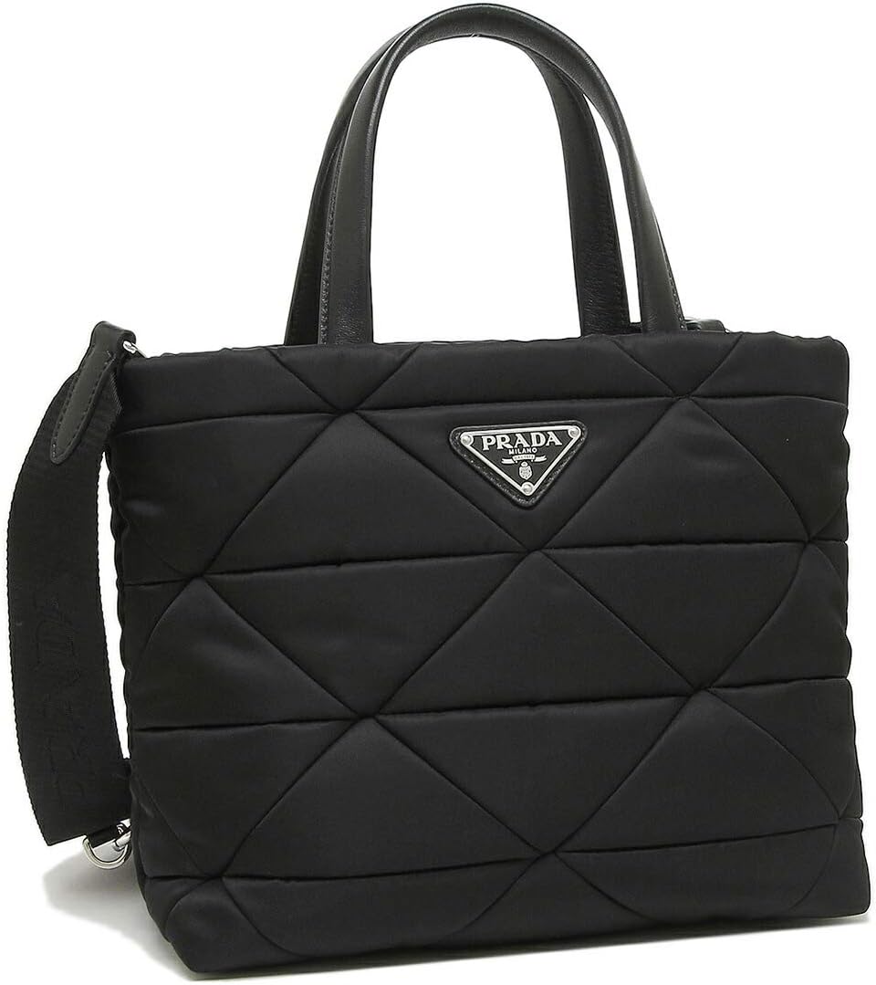 プラダ トートバッグ レディース ブラック 1BG373 V O1O RDJN F0002 NERO [並行輸入品]