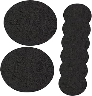 TEHAUX 8pcs Fireproof Incense Burner Pad Coil Mat for Heat Insulation Safe Aromatherapy Accessories to Protect from Damage