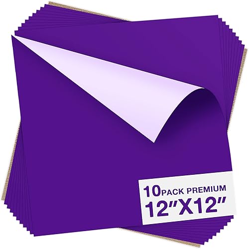 Paquete de 40 vinilos de transferencia con calor (12.0" x 12.0") para planchar en camiseta, 28 colores surtidos de vinilo de transferencia con calor