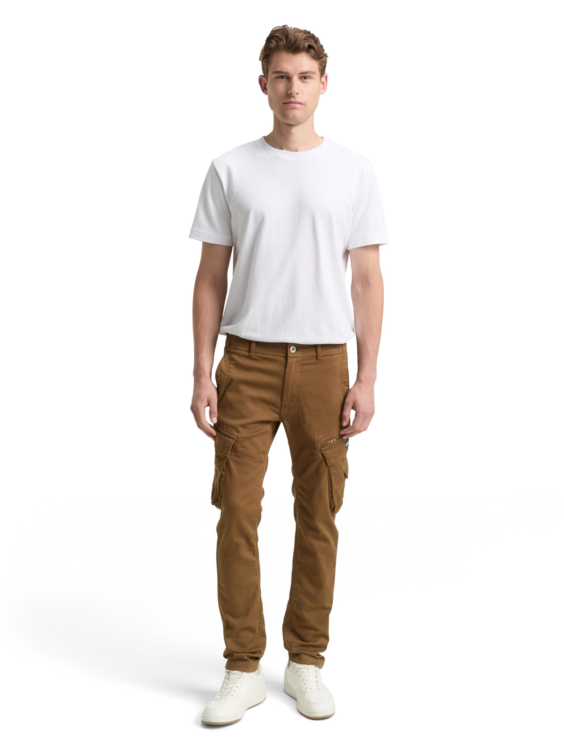 TOM TAILOR Herren Tapered Cargo Hose mit Stretch 1049438