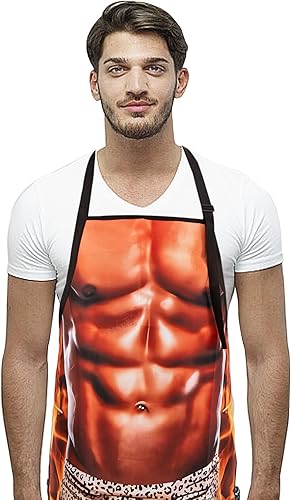 Delantales divertidos para hombres, divertidos regalos de broma, delantal de cocina para barbacoa, regalos de elefante blanco, regalos de Navidad