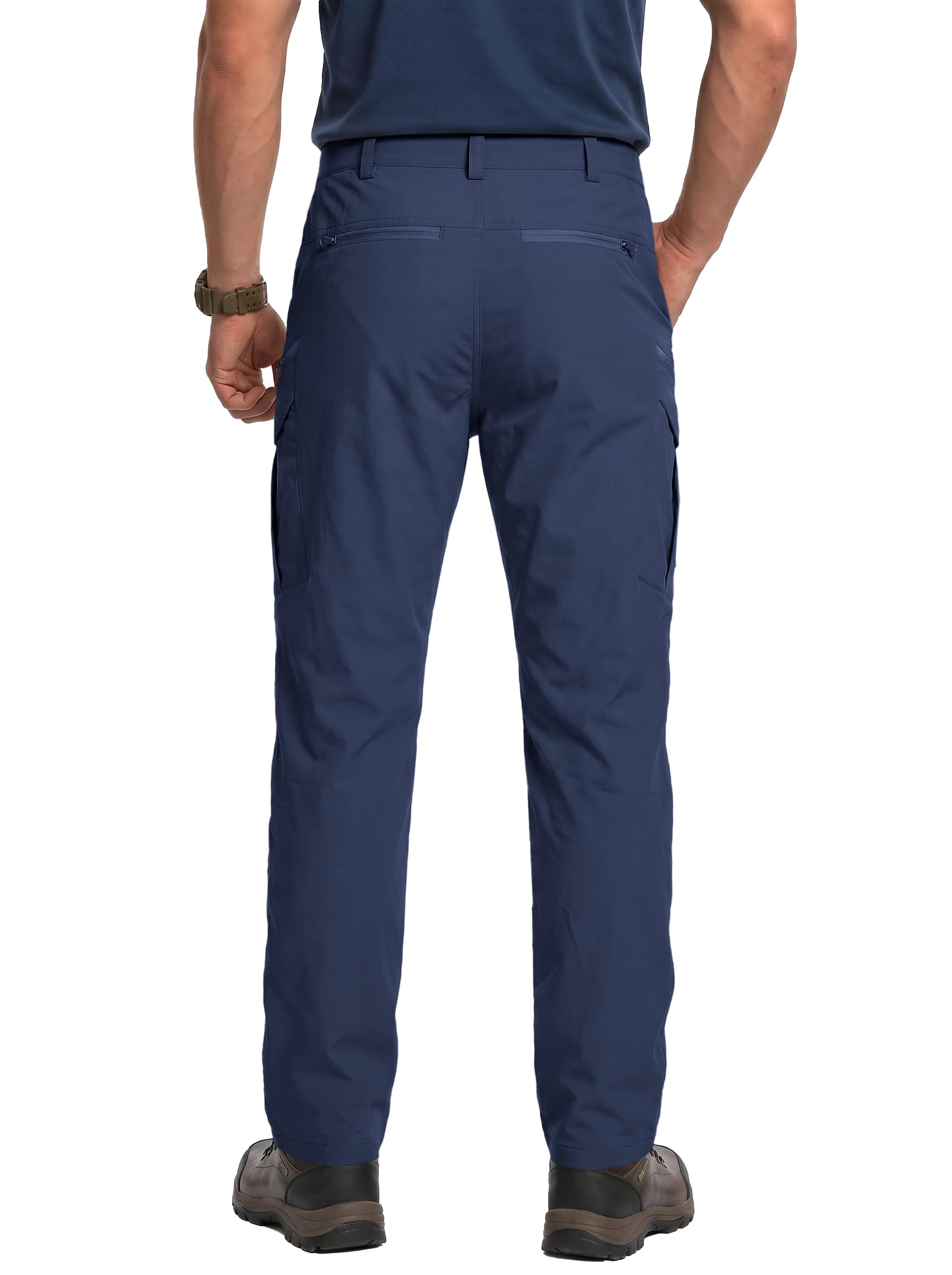 Runcati Herren Outdoor Wanderhose Wasserabweisend Cargo Hose