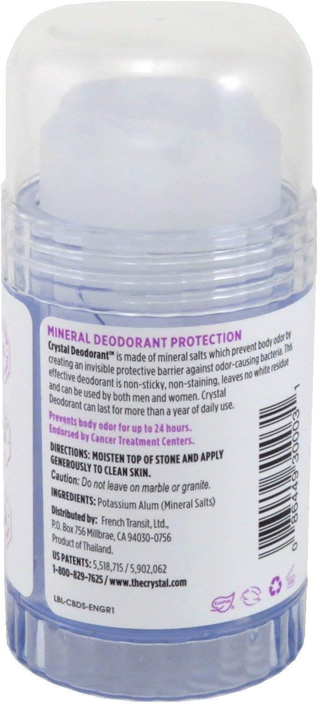 Crystal Deodorant Stick 4.25 Ounce (125.7ml) (6 Pack)