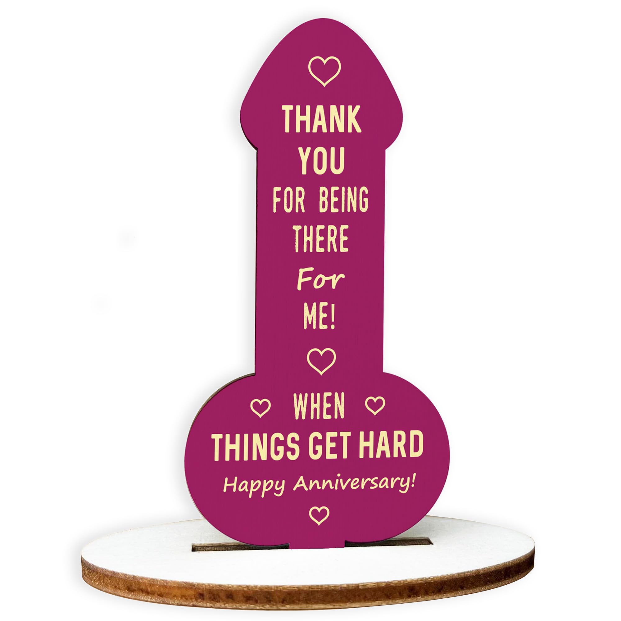 Red Ocean Funny Anniversary Wooden Plaque Novelty Gift For Anniversary 1st 2nd 3rd 4th 5th 10th 20th Anniversary Present Gift
