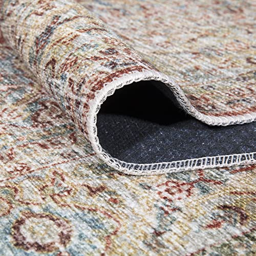 Tapete Tradicional Bloom Rugs Caria 5x7 Naranja miniatura 4