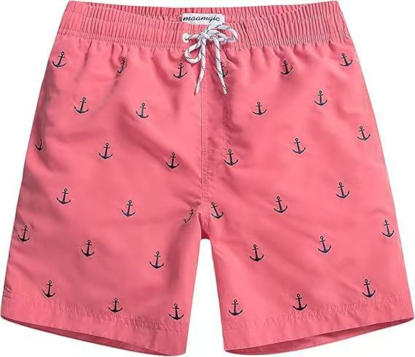 Mens Swim Trunks Multiple Tropical Print Drawstring Beach Shorts Quick Dry Board Shorts Vacation Outdoor Hawaiian