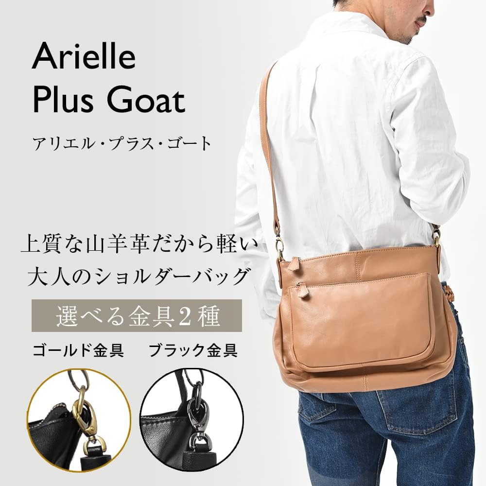 Amazon | [ノートルファボリ] 本革 ショルダーバッグ メンズ 小さめ