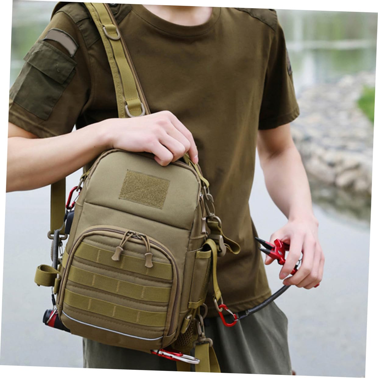 SUPVOX Multifunzionale Capacità Per Escursionismo e Attività Outdoor Camouflage Per e