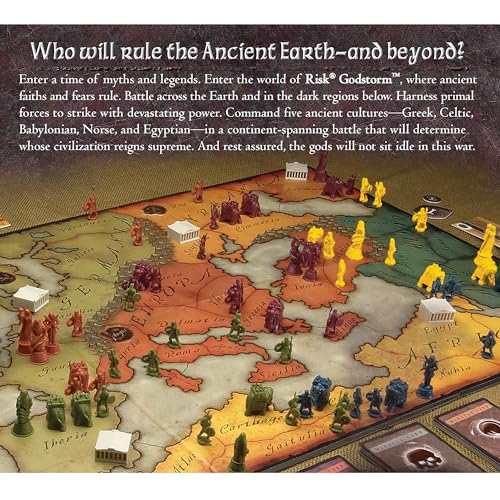 Risk Godstorm juego de mesa con mitología y miniaturas miniatura 6