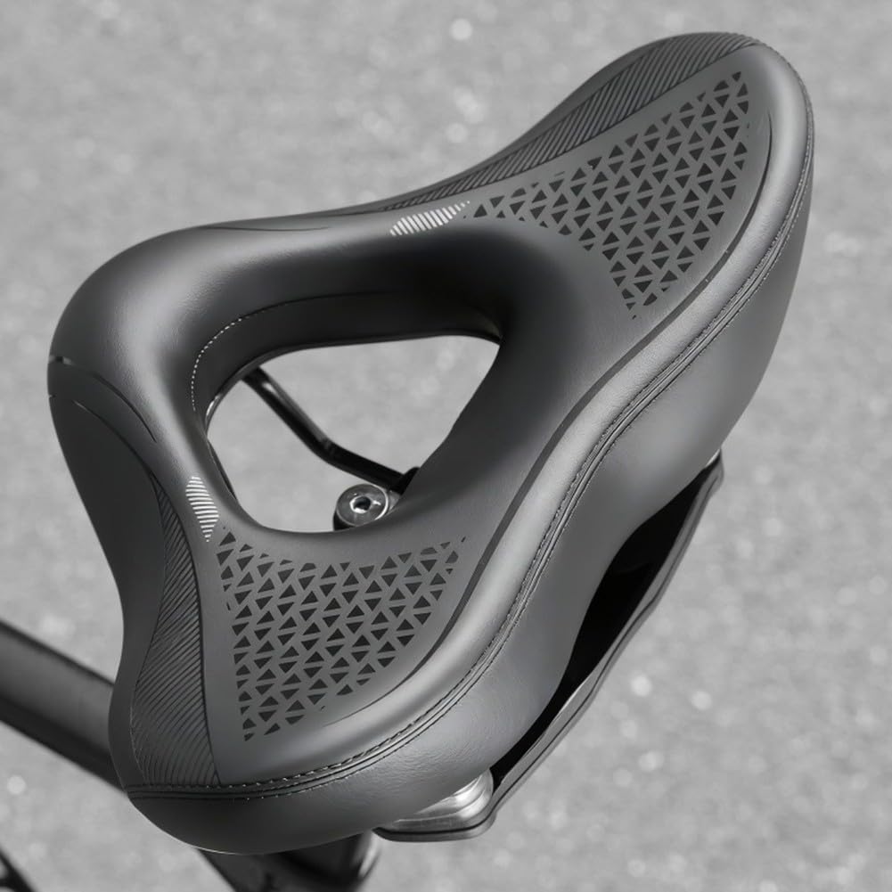Sella Bici Ammortizzata Grande Morbida per Ciclismo