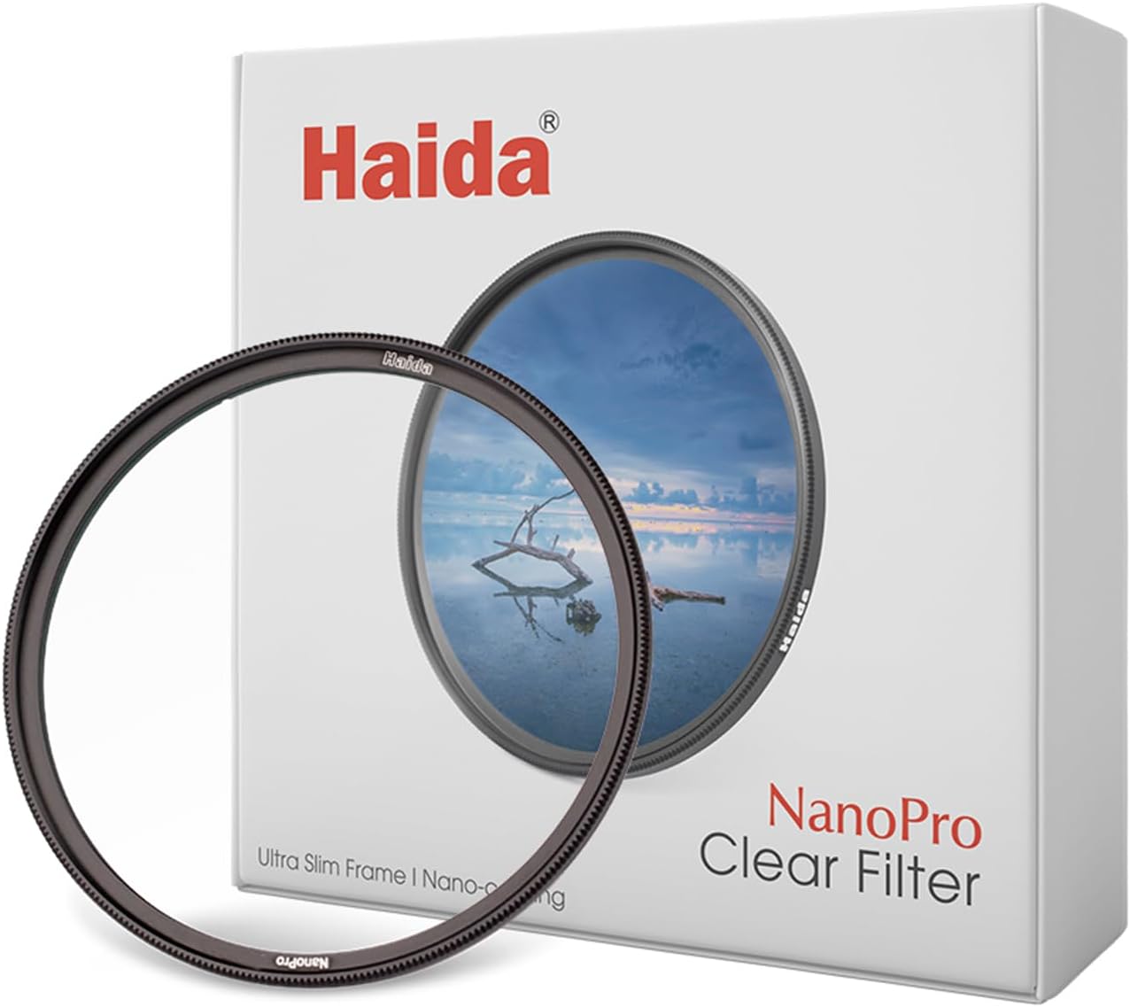 Haida NanoPro Clear Protective Filter Multi-Coated Ultraviolet Waterproof Scratch Resistant HD Glass Filter (86mm)