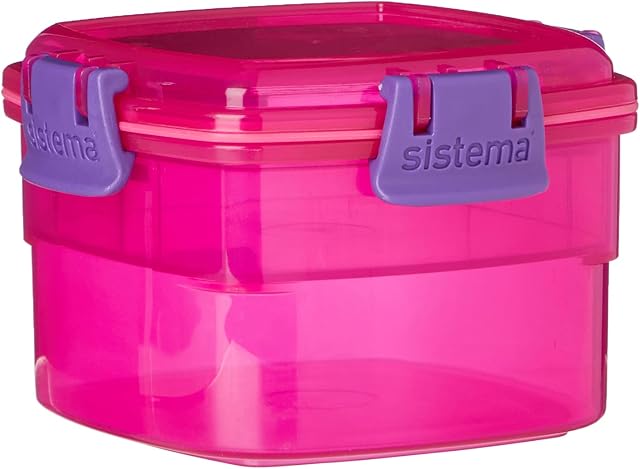 Sistema Lunch Snacks, 400ml - Pink/Purple