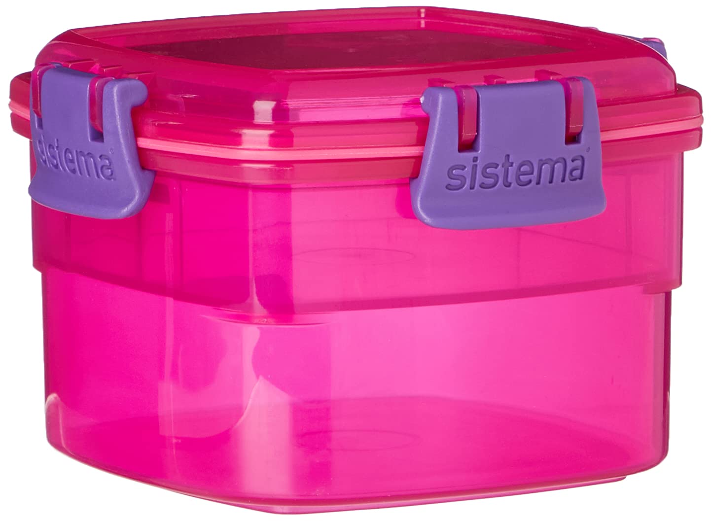 Buy Sistema 413203 Plastic Food Storage Container 13.5 oz, 1 Pieces, Pink Online at Low Prices