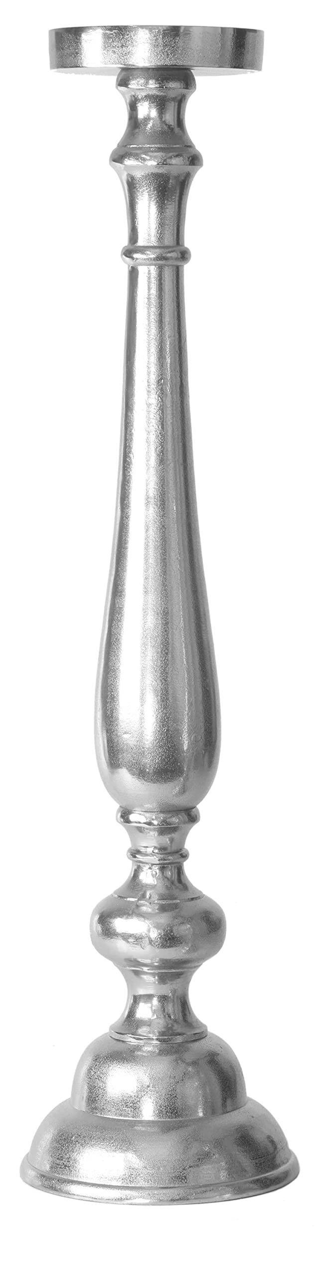 Aluminium Stand Kerzenhalter Altarleuchter Kaya L Silber Kerzenständer Kerzenleuchter Bodenkerzenständer Kerzenleuchter Gastgeschenke