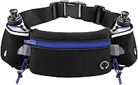 Cinto de Corrida de Hidratação, Cinto de Hidratação de Corrida, Cinto de Corrida com Garrafas, Bolsa de Cintura com Garrafa de Agua, Pochete de Corrida, Cinto com Suporte para Garrafa de Água